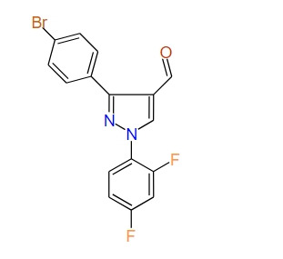 3-(4-Bromophenyl)-1-(2,4-difluorophenyl)-1H-pyrazole-4-carbaldehyde