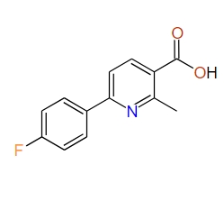 6-(4-Fluorophenyl)-2-methylpyridine-3-carboxylic acid