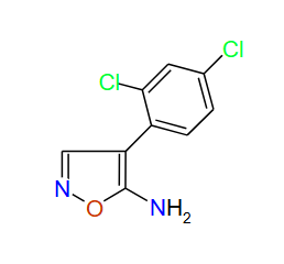 4-(2,4-Dichlorophenyl)isoxazol-5-amine, 97%