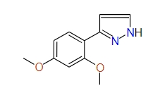 3-(2,4-Dimethoxyphenyl)pyrazole, 97%