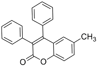 3,4-Diphenyl-6-methylcoumarin