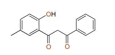 1-(2-Hydroxy-5-methylphenyl)-3-phenylpropane-1,3-dione, 97%
