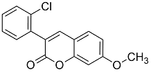 3(2’-Chlorophenyl)-7-methoxycoumarin