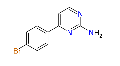 4-(4-Bromophenyl)pyrimidin-2-amine, 97%