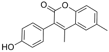 4,6-Dimethyl-3(4’-hydroxyphenyl)coumarin