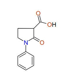 2-oxo-1-Phenylpyrrolidine-3-carboxylic acid, 97%