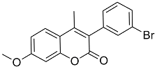 3(3’-Bromophenyl)-7-methoxy-4-methylcoumarin