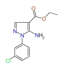 Ethyl 5-amino-1-(3-chlorophenyl)-1H-pyrazole-4-carboxylate, 97%
