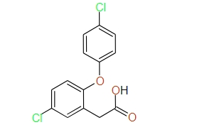 2-(2-(4-Chlorophenoxy)-5-chlorophenyl)acetic acid