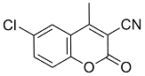 6-Chloro-3-cyano-4-methylcoumarin