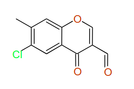 6-Chloro-7-methyl-4-oxo-4H-chromene-3-carbaldehyde, 97%