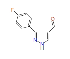 3-(4-Fluorophenyl)pyrazole-4-carboxaldehyde, 97%