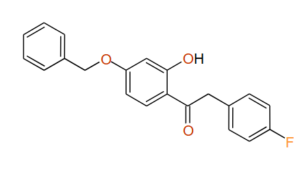 1-(4-(Benzyloxy)-2-hydroxyphenyl)-2-(4-fluorophenyl)ethanone, 97%