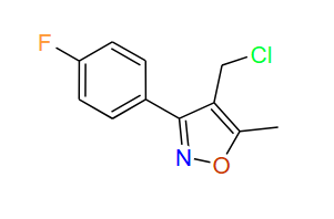 4-(Chloromethyl)-3-(4-fluorophenyl)-5-methylisoxazole