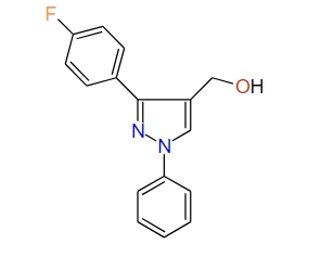 3-(4-Fluorophenyl)-1-phenyl-1H-pyrazol-4-yl)methanol