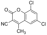 3-Cyano-6,8-dichloro-4-methylcoumarin