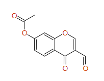 7-Acetoxychromone-3-carboxaldehyde, 97%