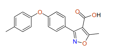 3-(4-(P-tolyloxy)phenyl)-5-methylisoxazole-4-carboxylic acid, 97%