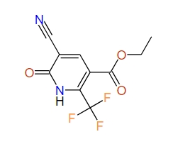 Ethyl 5-cyano-6-oxo-2-(trifluoromethyl)-1,6-dihydropyridine-3-carboxylate