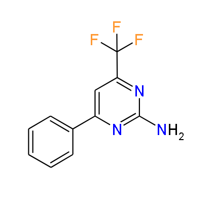 4-(Trifluoromethyl)-6-phenylpyrimidin-2-amine, 97%