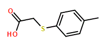 (4-Methylphenylthio)aceticacid