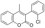3(2’-Chlorophenyl)-4-methylcoumarin