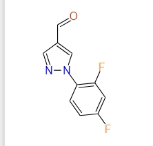 1-(2,4-Difluorophenyl)-1H-pyrazole-4-carbaldehyde, 95%