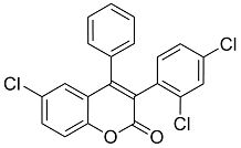 6-Chloro-3(2’,4’-dichlorophenyl)-4-phenylcoumarin