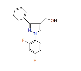 (1-(2,4-Difluorophenyl)-3-phenyl-1H-pyrazol-4-yl)methanol, 97%