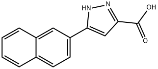 5-Naphthalen-2-yl-1H-pyrazole-3-carboxylicacid
