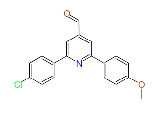 2-(4-Chlorophenyl)-6-(4-methoxyphenyl)pyridine-4-carbaldehyde