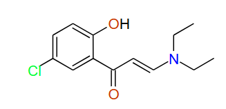 (E)-1-(5-Chloro-2-hydroxyphenyl)-3-(diethylamino)prop-2-en-1-one, 97%