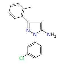 1-(3-Chlorophenyl)-3-o-tolyl-1H-pyrazol-5-amine