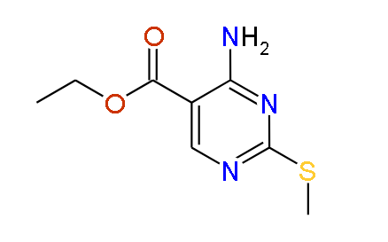 Ethyl 4-amino-2-(methylthio)pyrimidine-5-carboxylate, 97%