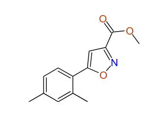 Methyl 5-(2,4-dimethylphenyl)isoxazole-3-carboxylate, 97%