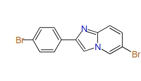 6-Bromo-2-(4-bromophenyl)H-imidazo[1,2-a]pyridine