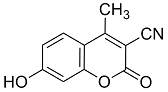 3-Cyano-7-hydroxy-4-methylcoumarin