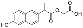 2-(6-Hydroxy-naphthalen-2-yl)-propionic acid carboxymethyl ester