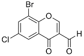 8-Bromo-6-chloro-3-formylchromone
