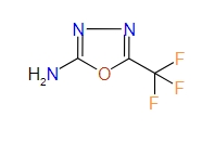 5-(trifluoromethyl)-1,3,4-oxadiazol-2-amine, 97%