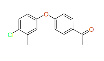 1-(4-(4-Chloro-3-methylphenoxy)phenyl)ethanone, 97%