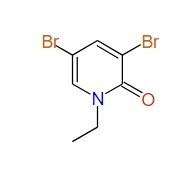 3,5-Dibromo-1-ethyl-2(1H)-pyridinone