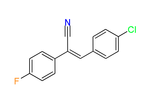 (Z)-3-(4-Chlorophenyl)-2-(4-fluorophenyl)acrylonitrile, 97%