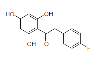 2-(4-Fluorophenyl)-1-(2,4,6-trihydroxyphenyl)ethanone, 97%