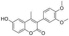 3(3’,4’-Dimethoxyphenyl)-6-hydroxy-4-methylcoumarin