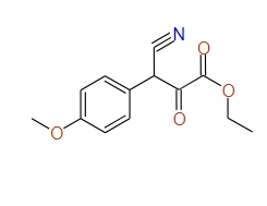 Ethyl 3-cyano-3-(4-methoxyphenyl)-2-oxopropanoate, 97%