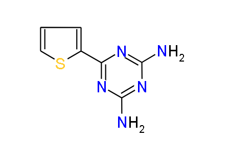 6-(Thiophen-2-yl)-1,3,5-triazine-2,4-diamine, 97%