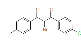2-Bromo-1-(4-chlorophenyl)-3-p-tolylpropane-1,3-dione, 97%