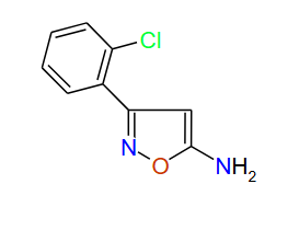 3-(2-Chlorophenyl)isoxazol-5-amine, 97%