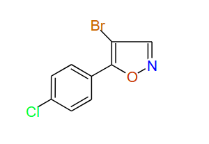 4-Bromo-5-(4-chlorophenyl)isoxazole, 97%